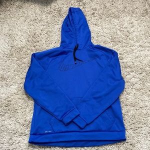 Dri-fit Nike Blue Hoodie